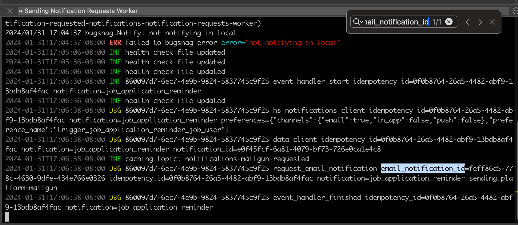 email_notification_id